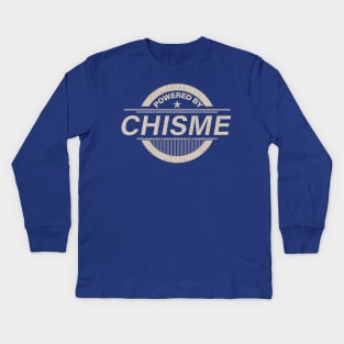 powered by chisme Kids Long Sleeve T-Shirt